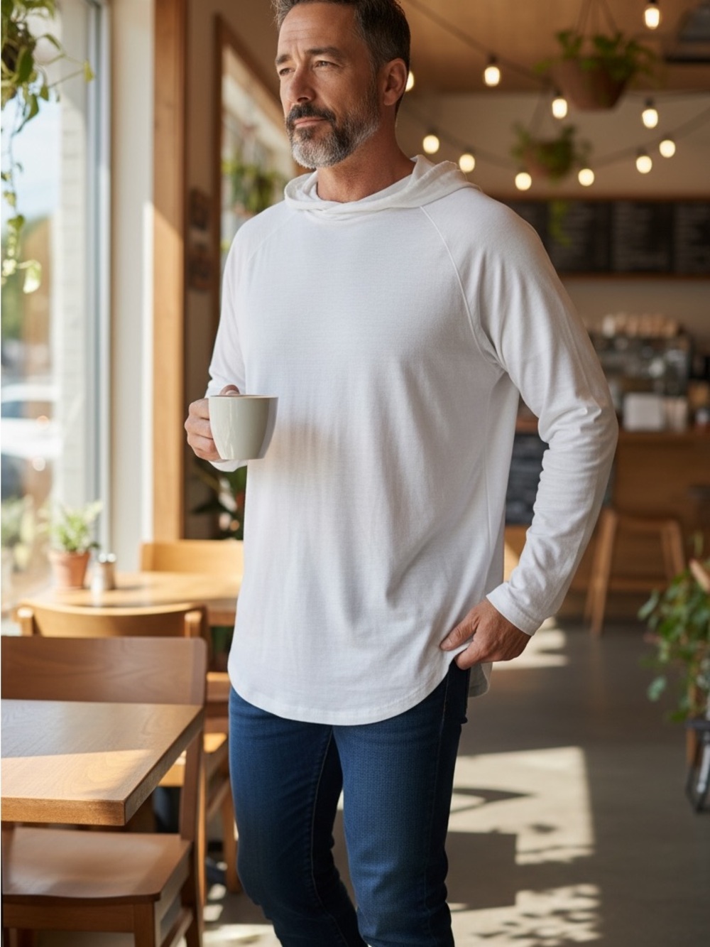 Lululemon Better Each Day Hooded Long Sleeve Pullover Heather Oatmeal